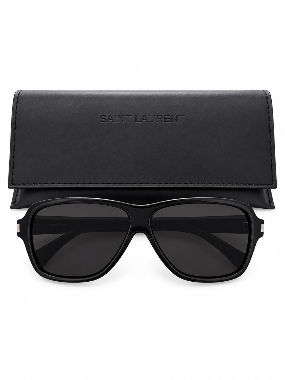 Saint Laurent 609 Carolyn Black Unisex Sunglasses